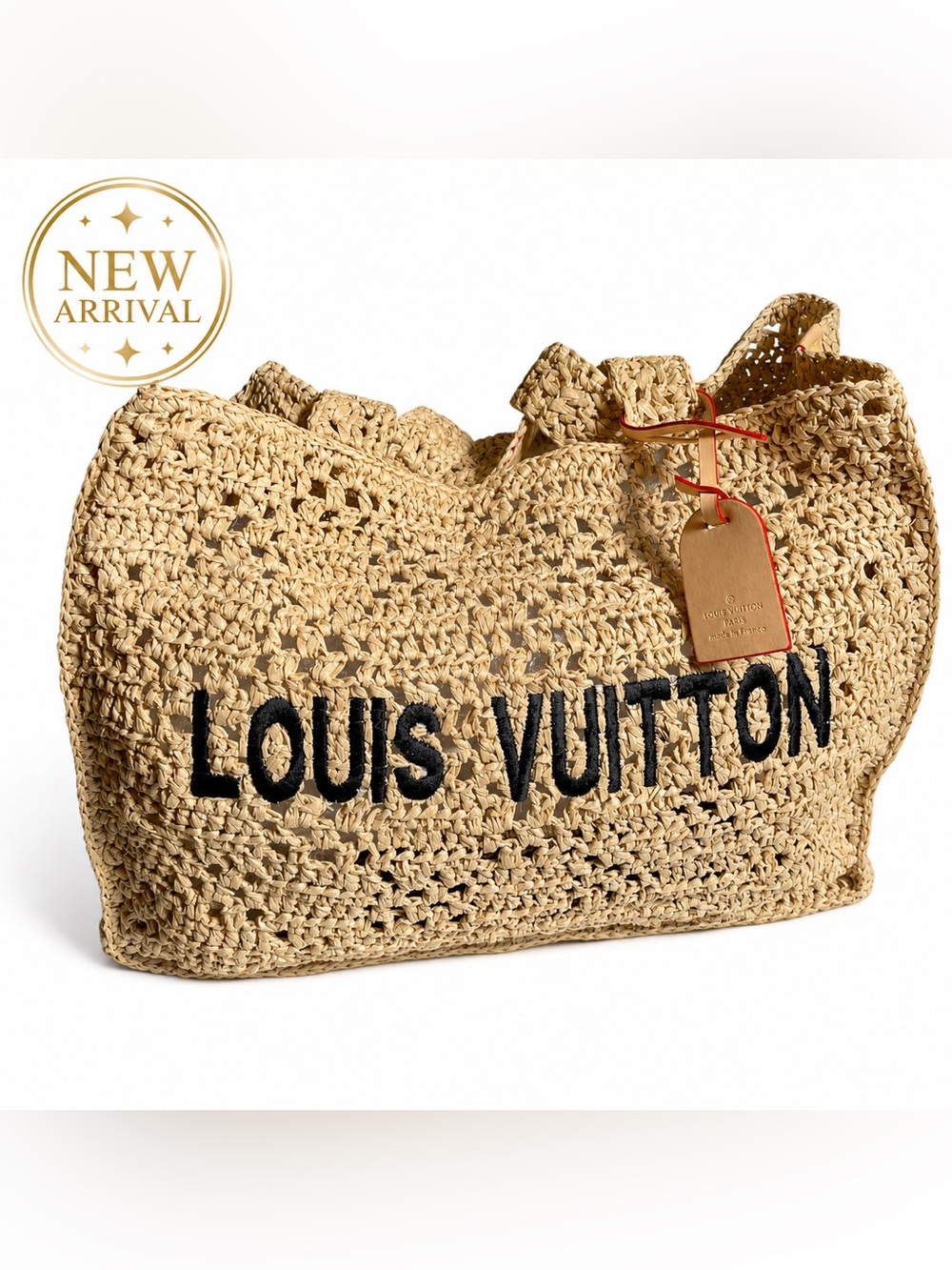 👜 Women’s Raffia Oversized Tote 👜